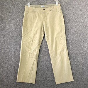 Kuhl Women’s Size 14 Beige Straight Leg Lightweight Cotton Vintage Patina Pants